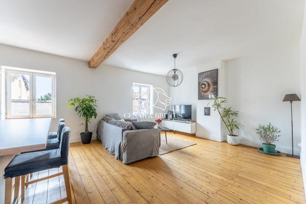 Appartement T2 Rénové de 55m2 avec cave et Jardin Partagé – Craponne