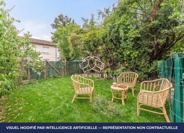 Appartement T2 Rénové de 55m2 avec cave et Jardin Partagé – Craponne