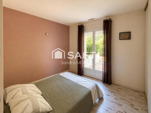 SAINT-PARDON-DE-CONQUES – Maison de plain-pied 124 m² – Piscine – Terrain arboré 2 546 m²