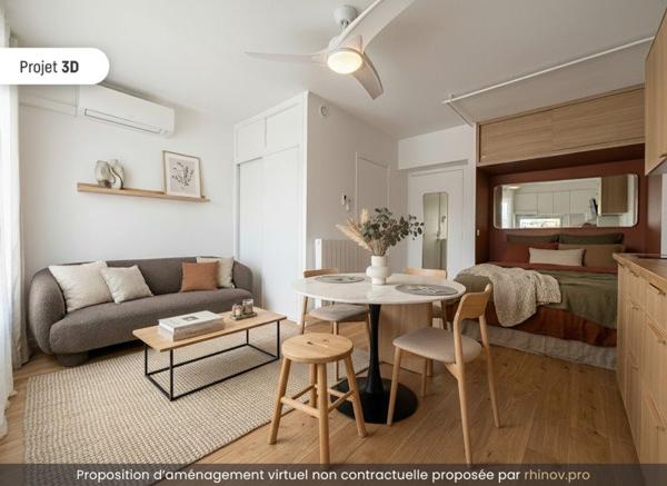 Appartement à vendre |  Balaruc-les-Bains |  1 pièce | 22 m²