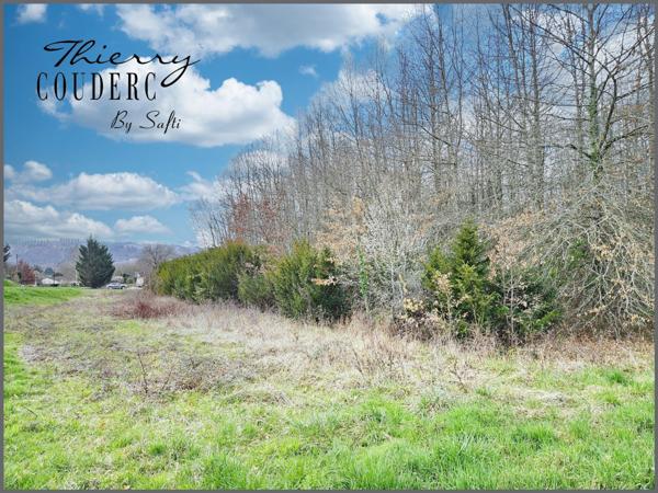 Beau terrain boisé de 5675 m².