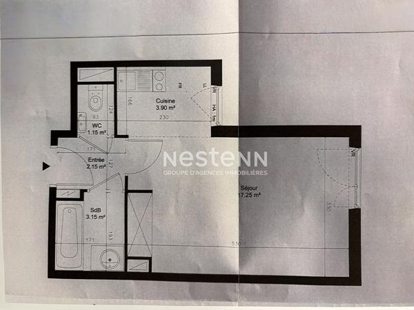 BOULOGNE BILLANCOURT- QUARTIER ILE SEGUIN /RIVES DE SEINE - Studio en étage élevé