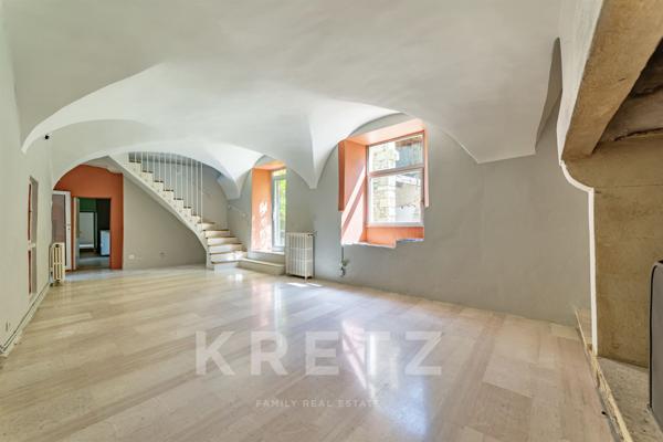 Ancien chateau du XIe siècle avec jardin au coeur du village