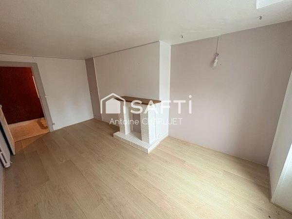 Maison sur étage de 106m² avec un local commercial de 25 m²