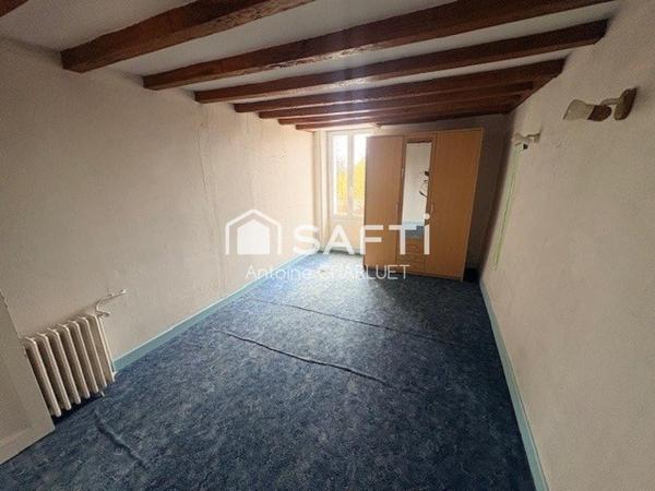 Maison sur étage de 106m² avec un local commercial de 25 m²