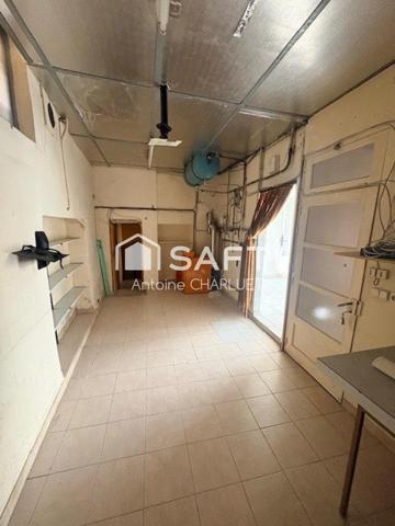 Maison sur étage de 106m² avec un local commercial de 25 m²