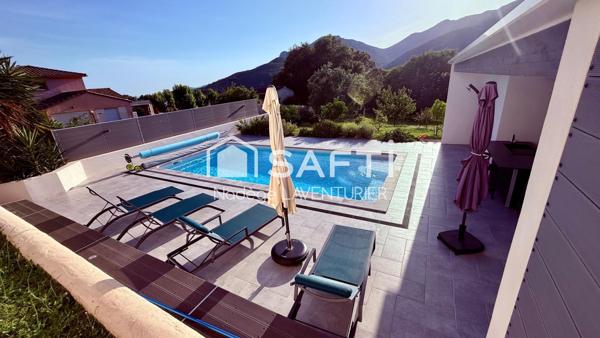 Villa T5 avec piscine - terrain de 3300m² - Sarrola