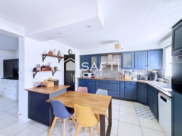 Maison familiale de 159 m2 avec jardin et garage