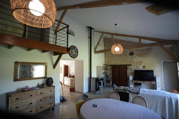 Maison de 4 chambres +dépendance de 166m² à 1h de Bordeaux, 3h de Paris