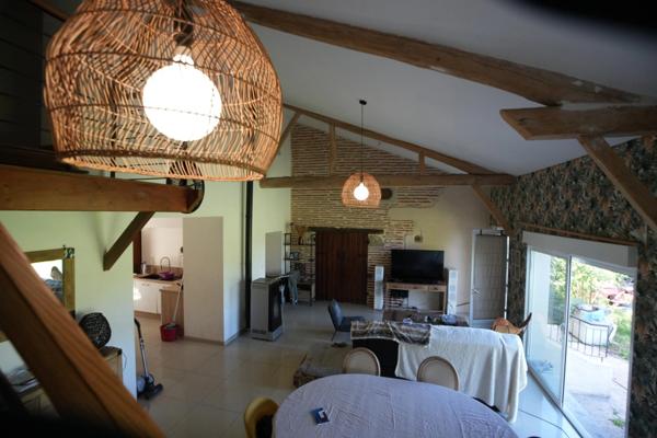 Maison de 4 chambres +dépendance de 166m² à 1h de Bordeaux, 3h de Paris