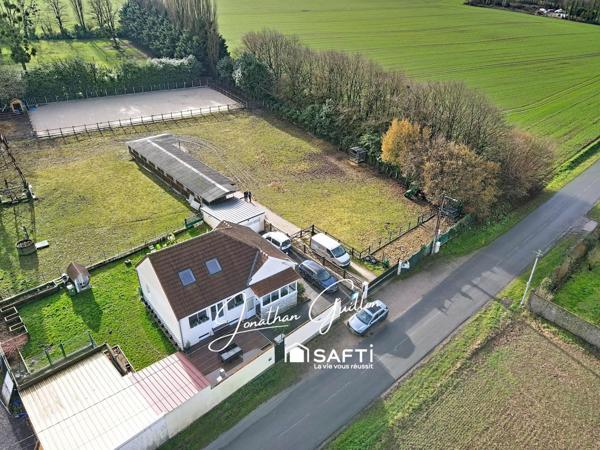 Maison avec installations pour chevaux – aux portes de Crécy-la-Chapelle