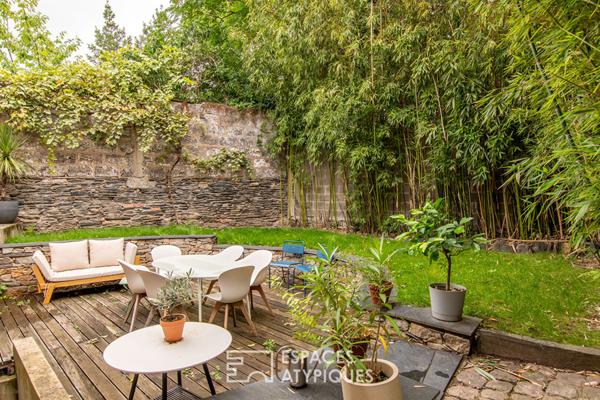 Loft Triplex XXL avec Cour Paysagée et Stationnement