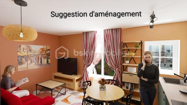 Appartement de 34,49 m²