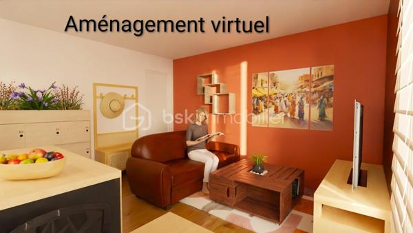Appartement de 34,49 m²