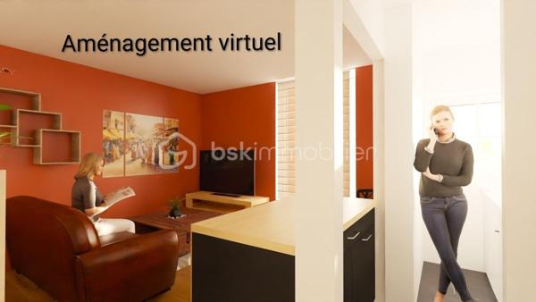Appartement de 34,49 m²