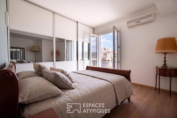 Appartement en dernier étage avec vue panoramique