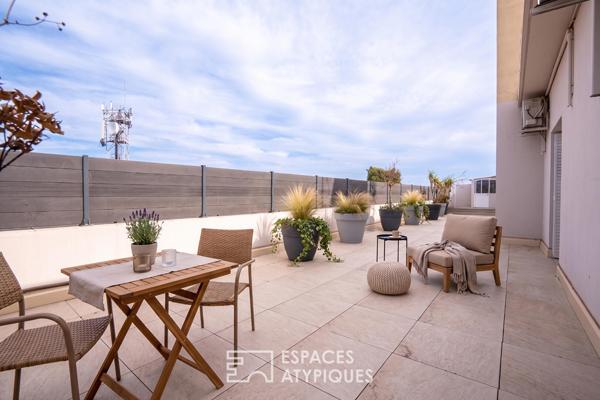 Appartement en dernier étage avec vue panoramique
