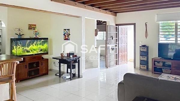 Maison 3 chambres + Mezzanine et Atelier en R+1