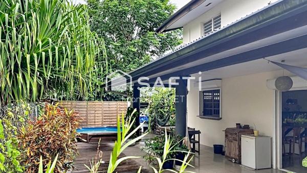 Maison 3 chambres + Mezzanine et Atelier en R+1