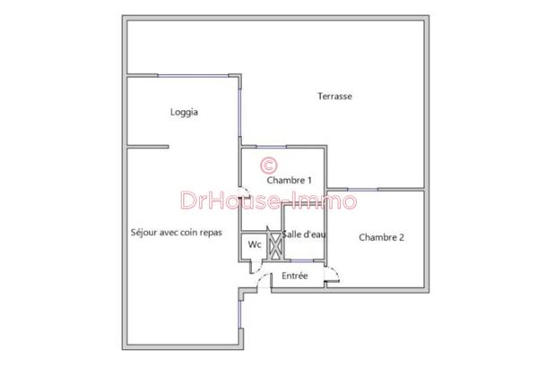 Maison à vendre 3 pièces de 41 m²