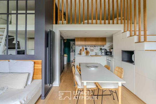 Le cocon : duplex rénové au coeur du golf de la Baule.