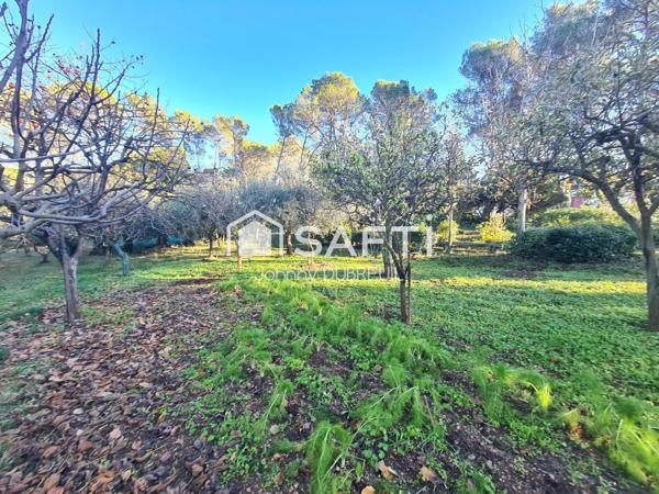 Pignans - Maison de plain-pied 70 m² sur un terrain de 2,5 ha, garage, annexes