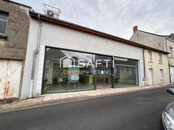 Commerce dans le centre de DANGE SAINT ROMAIN