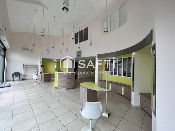 Commerce dans le centre de DANGE SAINT ROMAIN