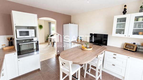 Plain pied 4 chambres double garage