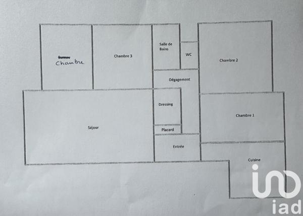 Appartement à vendre 5 pièces 94 m² Villeurbanne