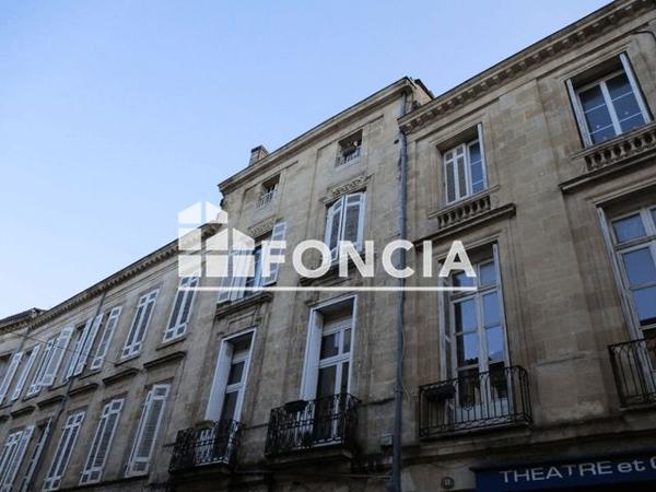 Location Studio 22.27 m² - 16 RUE DES AUGUSTINS Bordeaux 33000