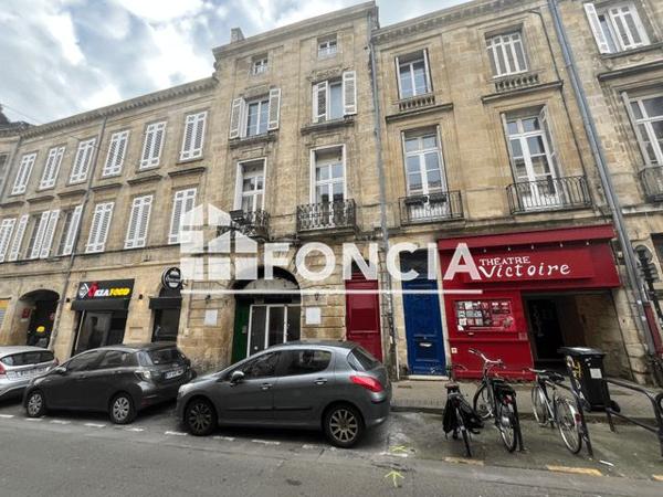 Location Studio 22.27 m² - 16 RUE DES AUGUSTINS Bordeaux 33000