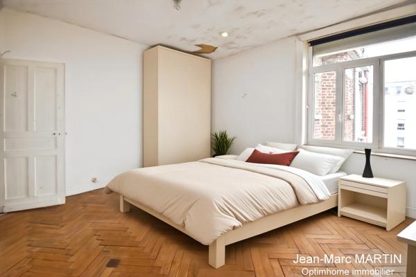 Appartement 4 pièces à vendre à Roubaix – 91,74 m² à rénover à 3 min du métro