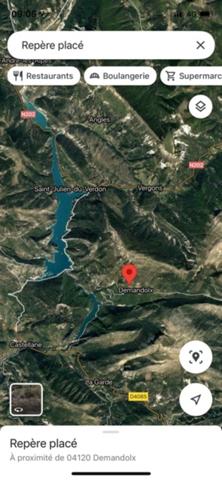 Immeuble à vendre DEMANDOLX Gorges du Verdon plusieurs appartements Visite samedi 22 février