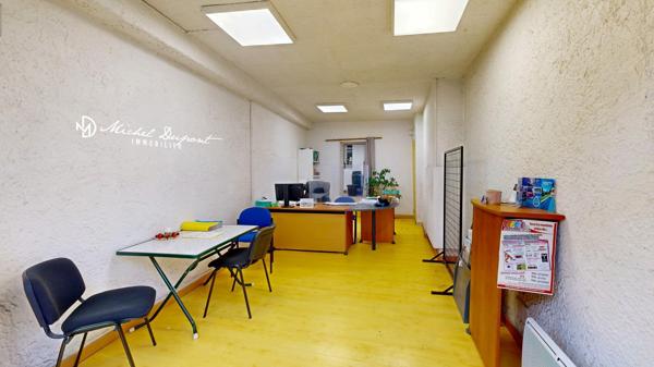 Appartement de 83 m² indépendant avec surface commerciale vitrée