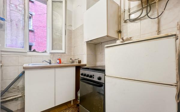 Appartement à vendre    1 pièce • 17 m2 Paris 20