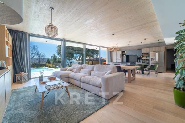 -VILLARS- Propriété contemporaine avec vue -Luberon