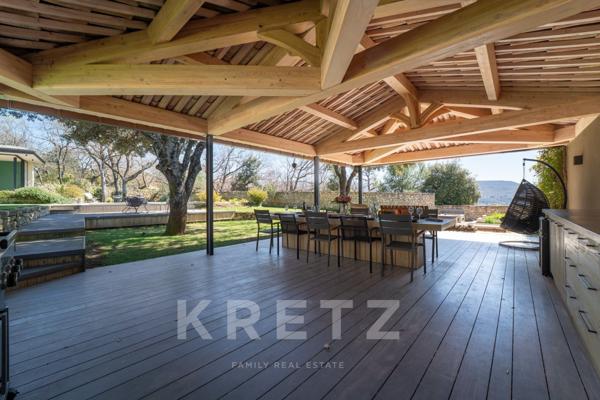-VILLARS- Propriété contemporaine avec vue -Luberon