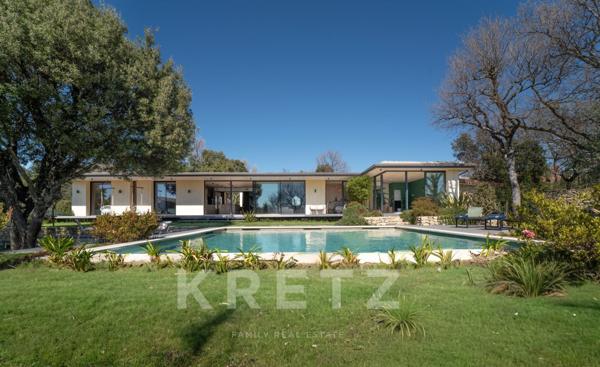 -VILLARS- Propriété contemporaine avec vue -Luberon