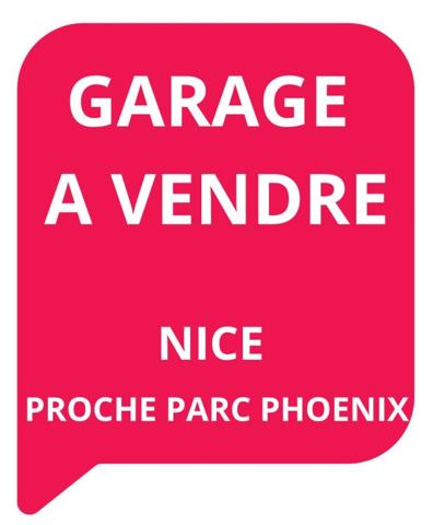 A VENDRE - BOX FERME -  PROCHE PARC PHOENIX