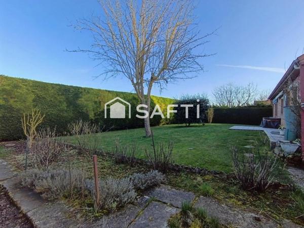 Maison individuelle semi-plain-pied 110 m² – Secteur résidentiel calme proche Valenciennes & Belgique