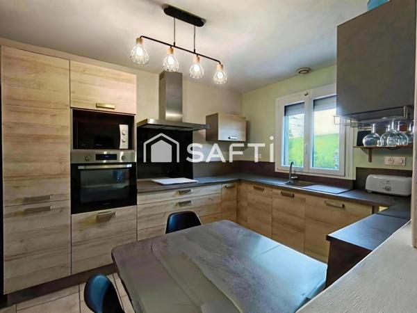 Maison individuelle semi-plain-pied 110 m² – Secteur résidentiel calme proche Valenciennes & Belgique