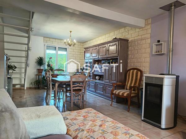 Maison individuelle semi-plain-pied 110 m² – Secteur résidentiel calme proche Valenciennes & Belgique