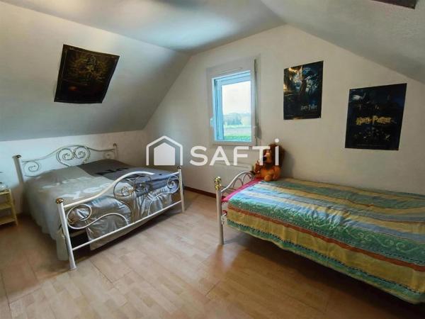 Maison individuelle semi-plain-pied 110 m² – Secteur résidentiel calme proche Valenciennes & Belgique