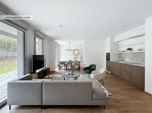 T4 cocon en rez-de-jardin avec terrasse et grand jardin