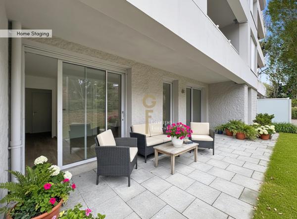 T4 cocon en rez-de-jardin avec terrasse et grand jardin