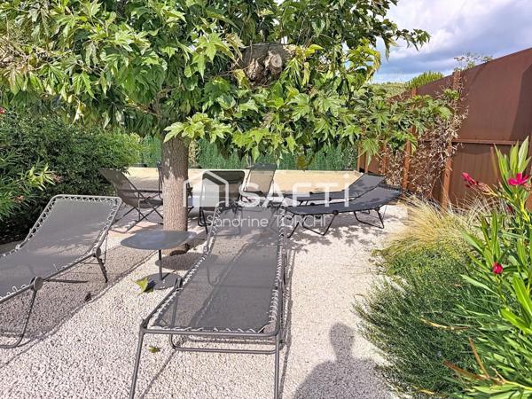 Maison en pierre de 130m² avec piscine sur 1064m² de terrain à Figanière (83830)