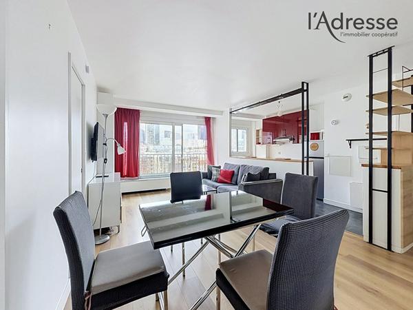 Appartement Puteaux 2 pièce(s) 45.92 m2/Balcon/Parking