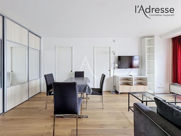 Appartement Puteaux 2 pièce(s) 45.92 m2/Balcon/Parking