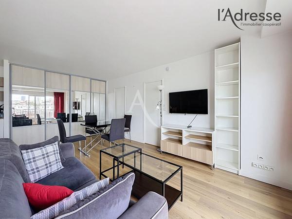 Appartement Puteaux 2 pièce(s) 45.92 m2/Balcon/Parking